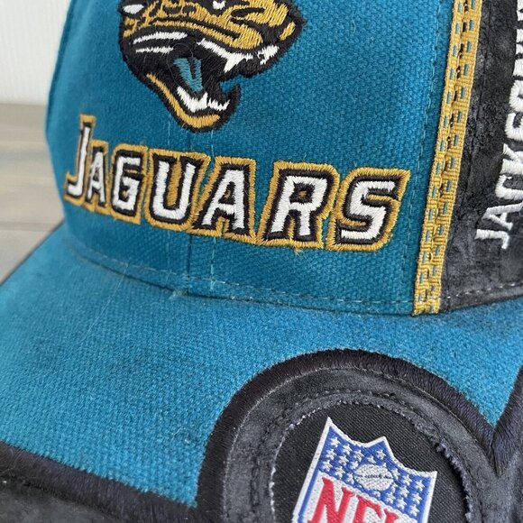 Vintage Jacksonville Jaguars Strapback Hat Cap Pro Line Puma NFL (STD) - Picture 9 of 13